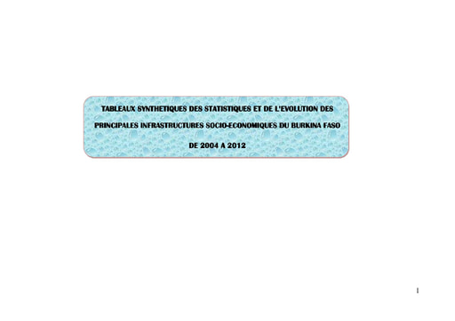 661 Min Econo  2014 Tableaux synthétiques statistiques BF