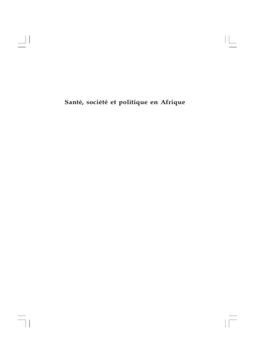 508 Niang 2018 Santé  société et politiq en Afrique